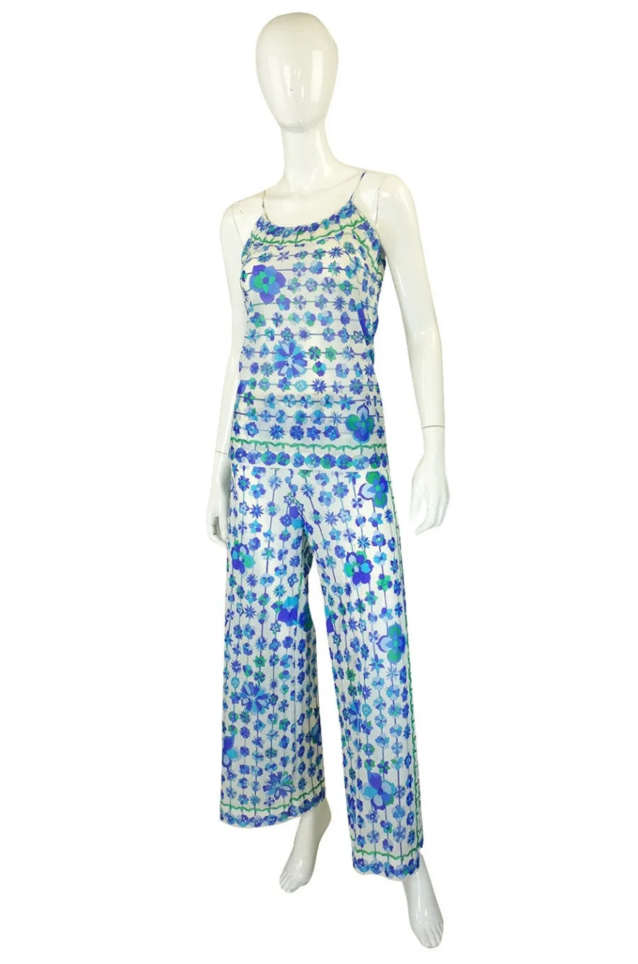 1960s FormFit Emilio Pucci Tank & Pants