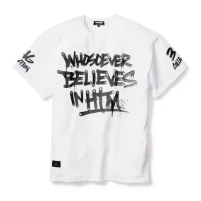 3:16 Eternal Life Oversized Tee - White