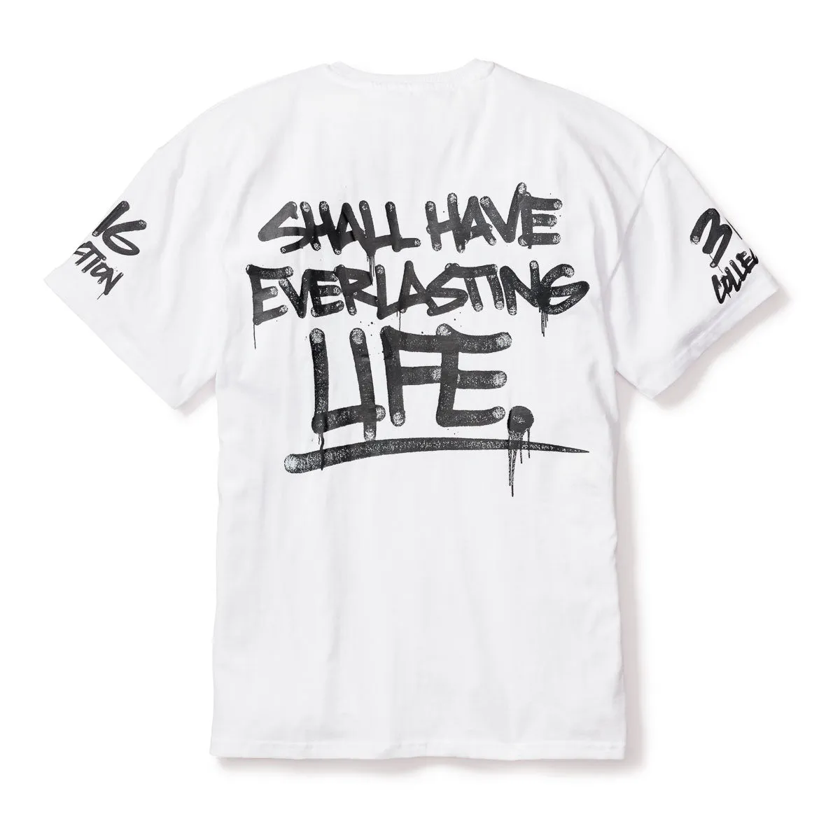 3:16 Eternal Life Oversized Tee - White