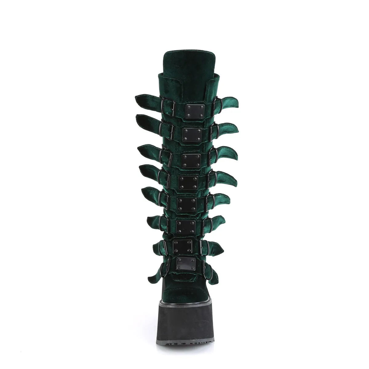 5 Inch Platform SWING-815 Emerald Velvet