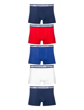 5 Pack Basic Trunks Multicolor