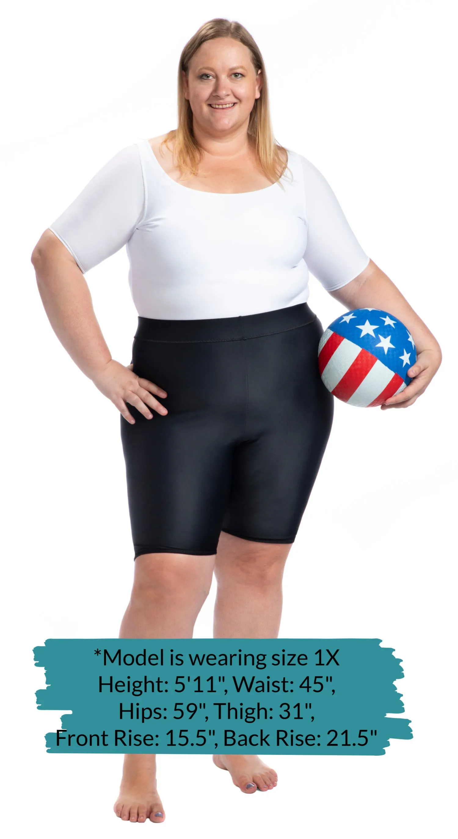 614S, High Waist Compression Shorts  -  Layer Over Stockings