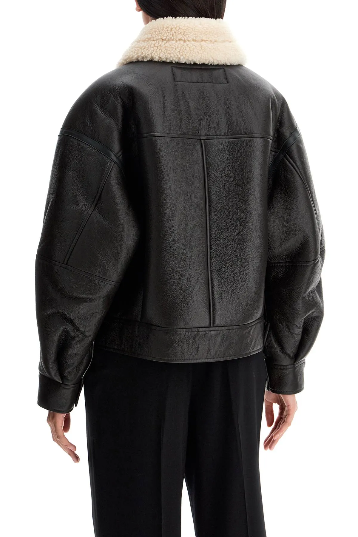 ACNE STUDIOS oversized shearling jacket