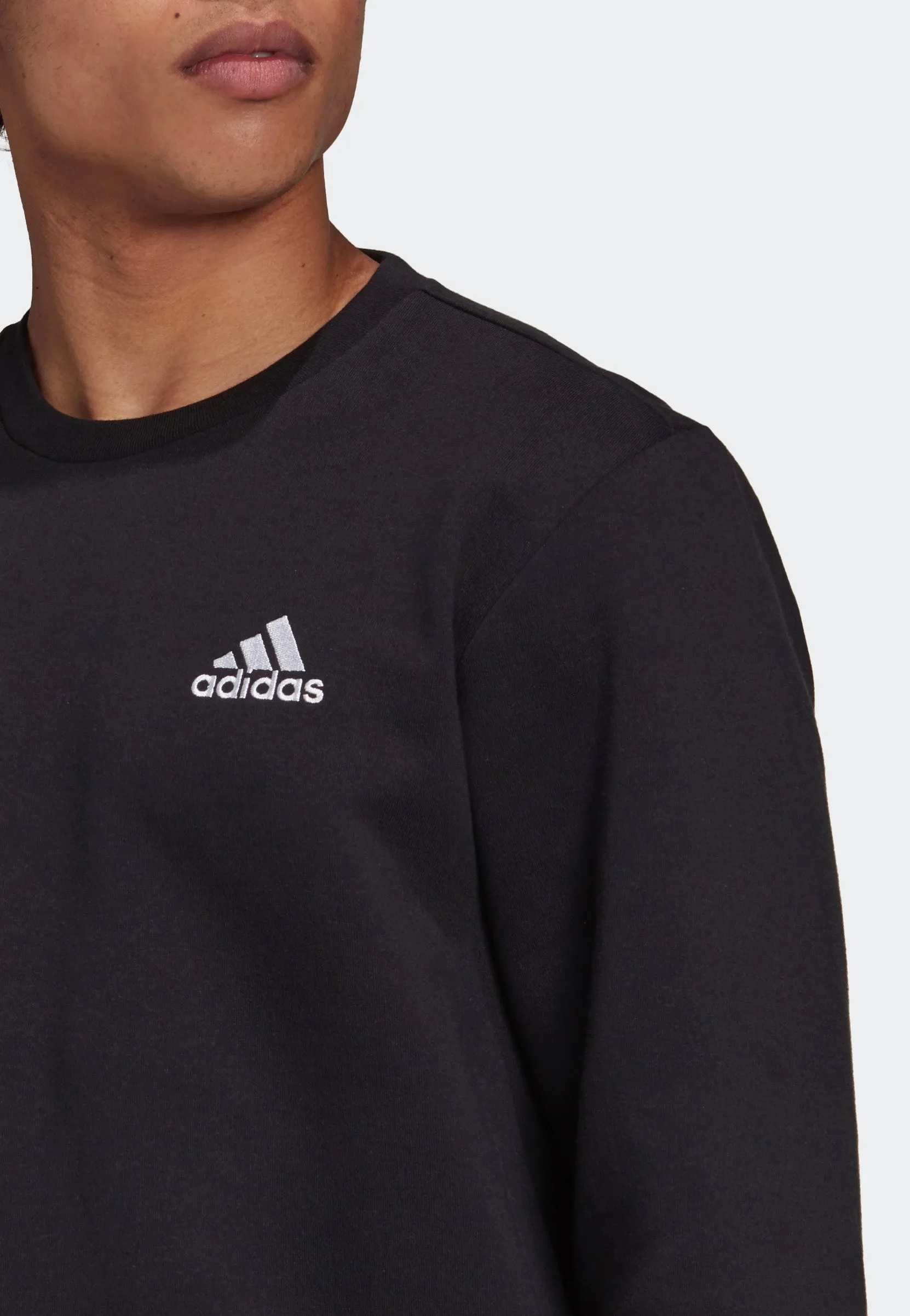 Adidas - M Feelcozy Swt Black/White - Sweater