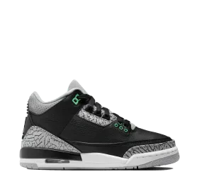 Air Jordan 3 Retro GS "Green Glow" (Grade School)