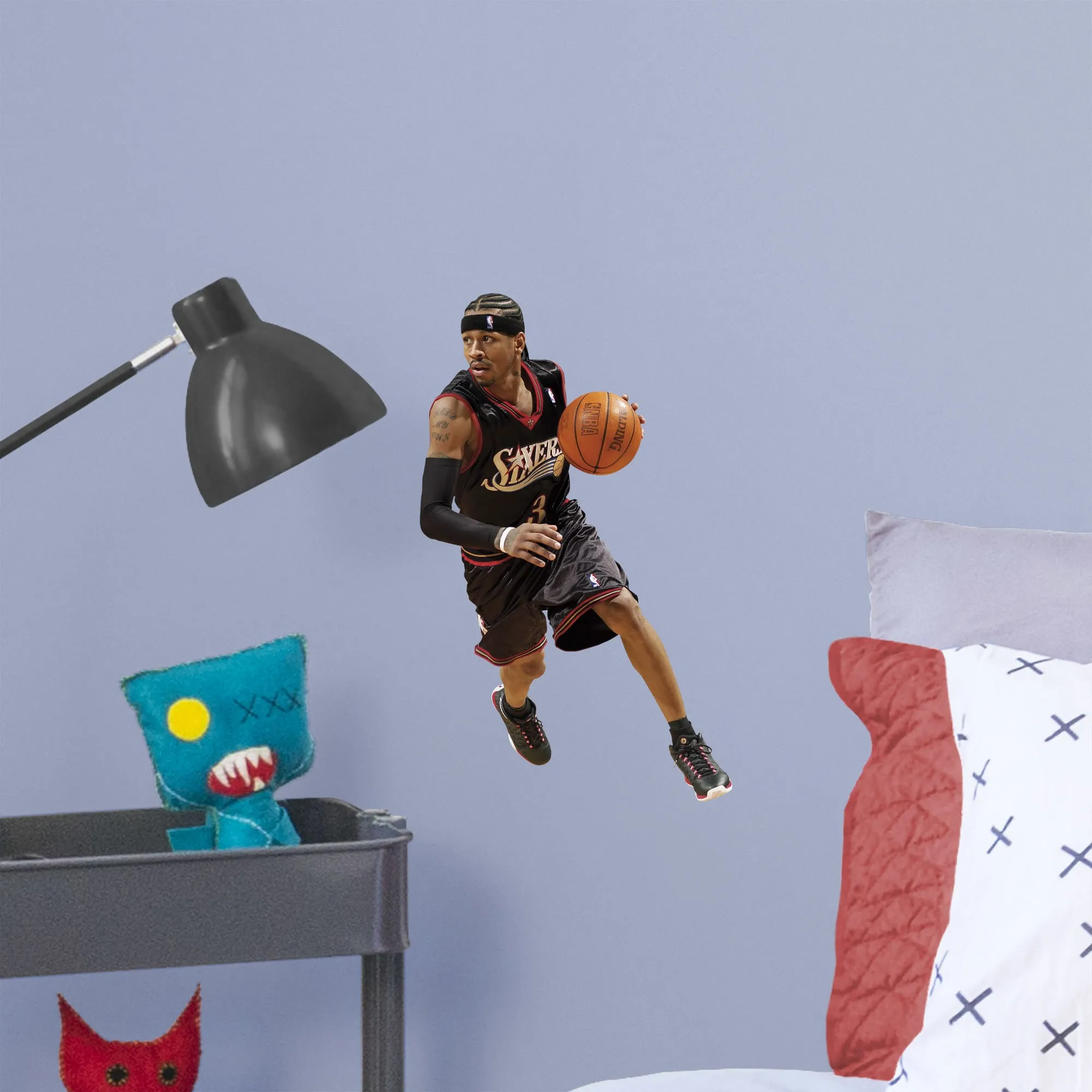 Allen Iverson: Legend - Officially Licensed NBA Removable Wall Decal