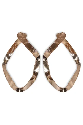 Alouette Design
 Hoop Earring - Gold