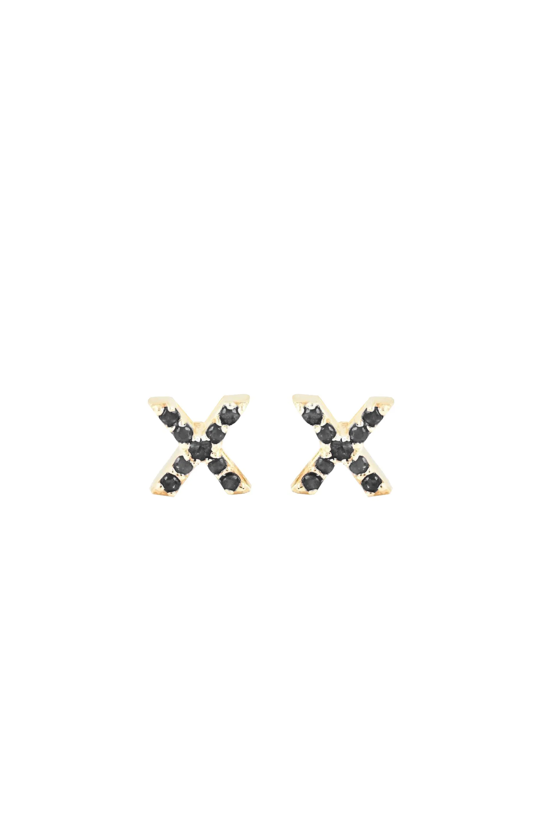 Alouette Design
 Kiss Studs - Black