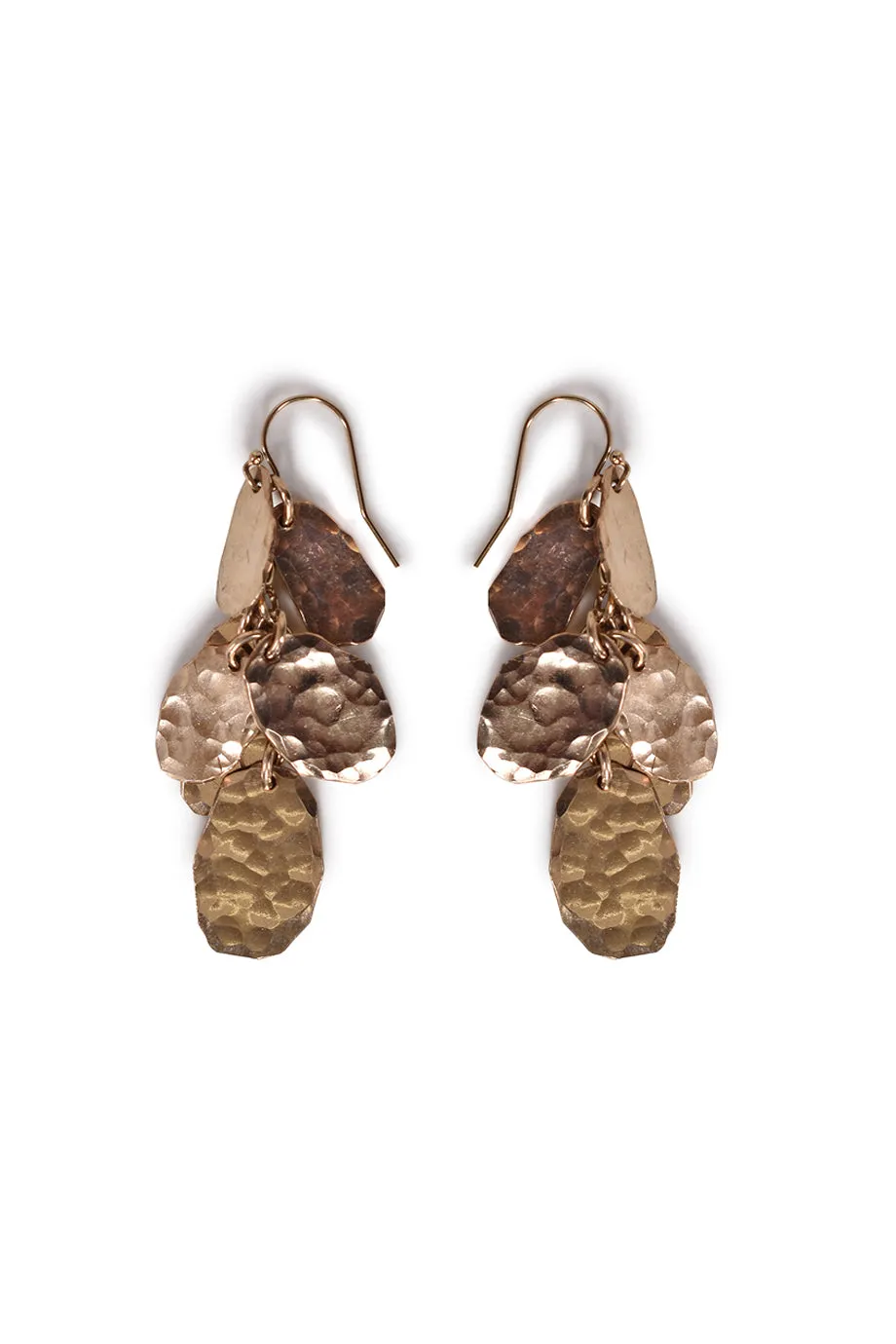 Alouette Design
 Leaf Earring - Gold