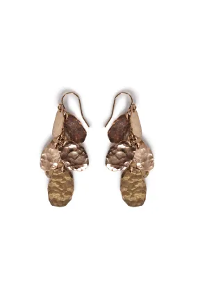 Alouette Design
 Leaf Earring - Gold