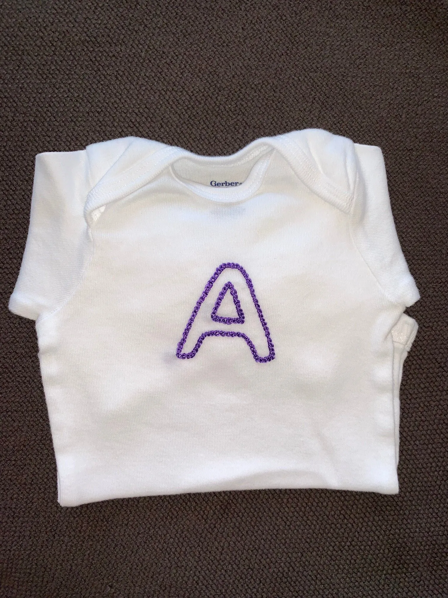 Alphabet Soup Onesies | 12 Months Long Sleeve