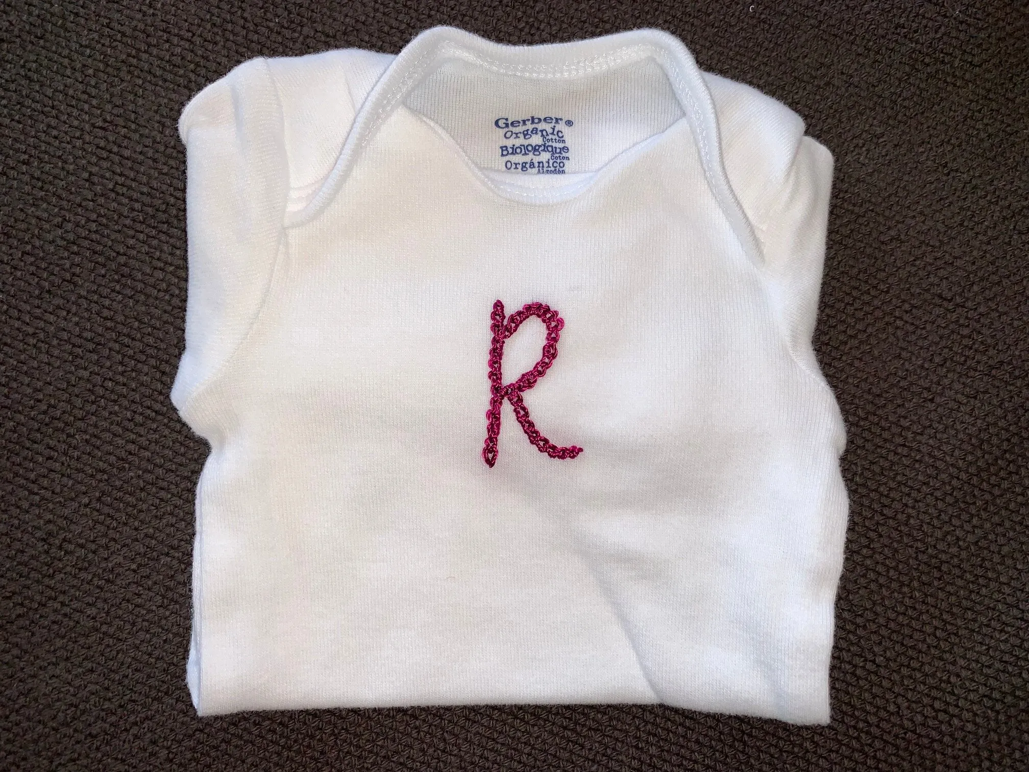 Alphabet Soup Onesies | Newborn