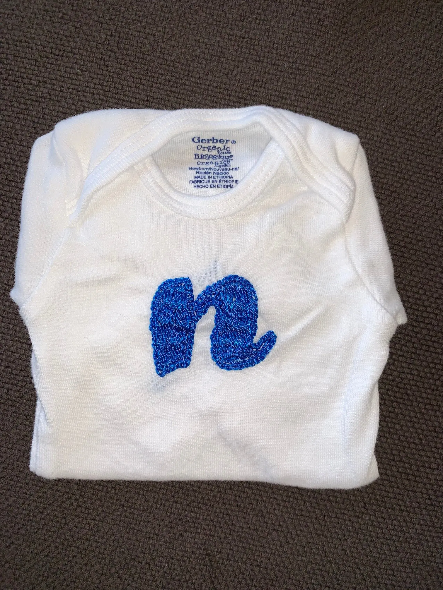 Alphabet Soup Onesies | Newborn