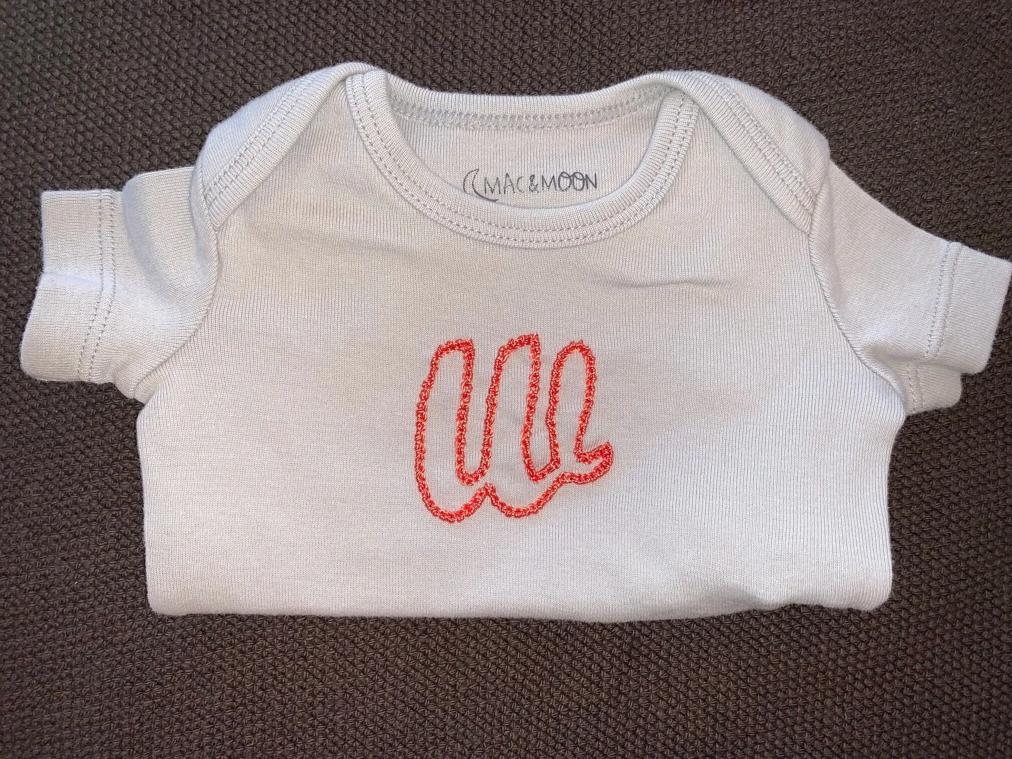 Alphabet Soup Onesies | Newborn