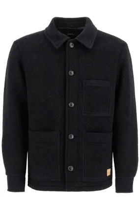 A.P.C. "emile wool effect fleece