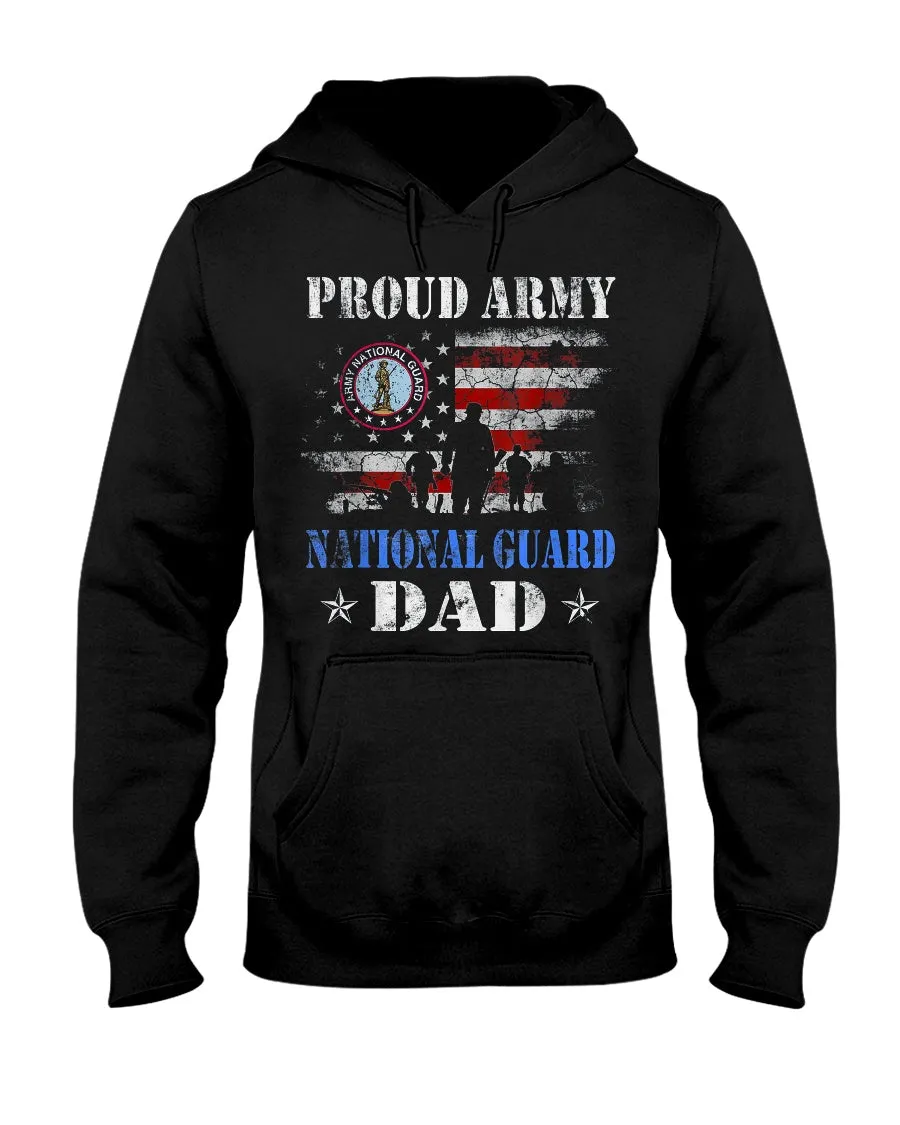 Army National Guard Dad Grunge T-shirts