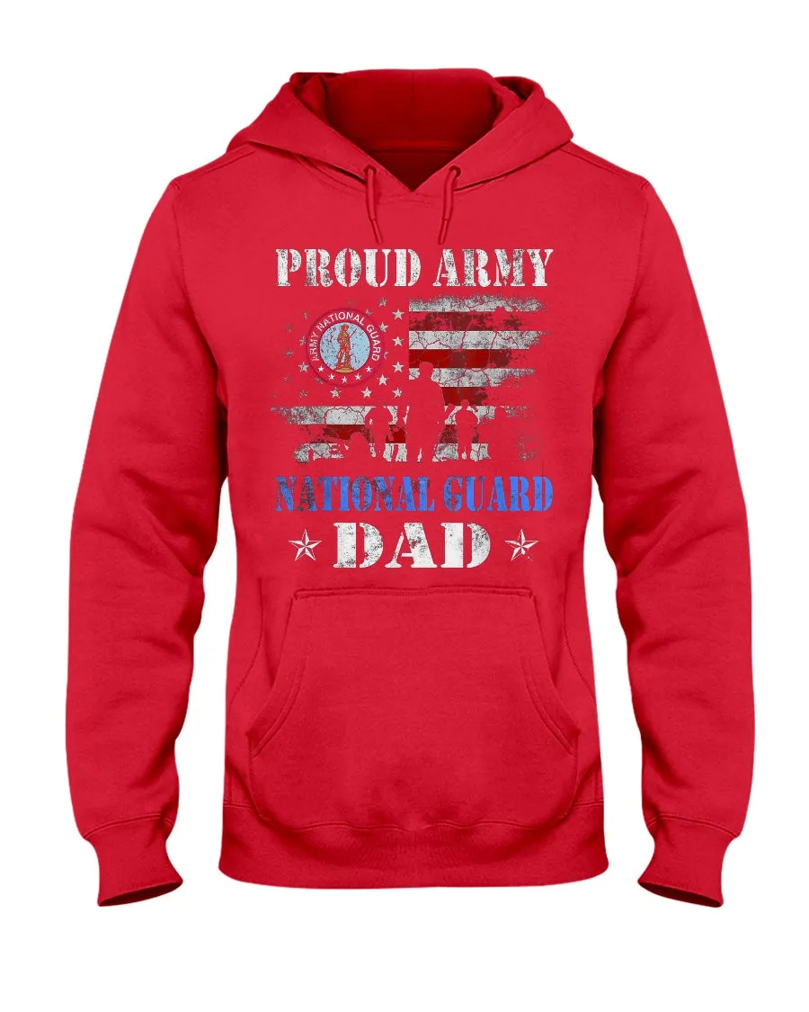 Army National Guard Dad Grunge T-shirts