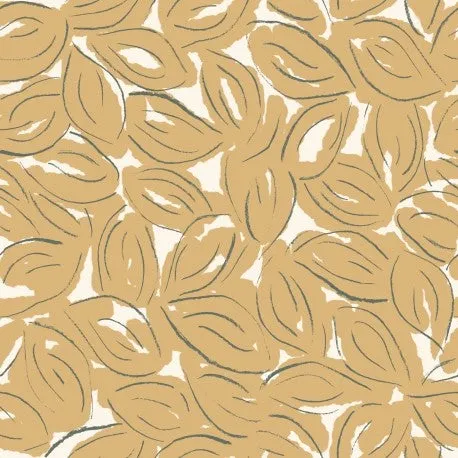 Atelier Brunette - Petal Mustard Cotton Gauze Fabric