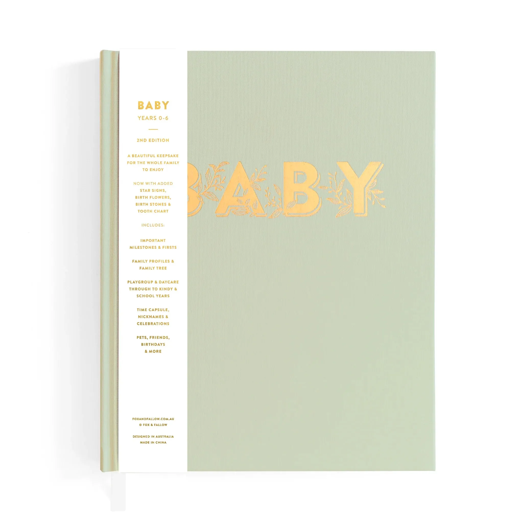 Baby Book | Pistachio