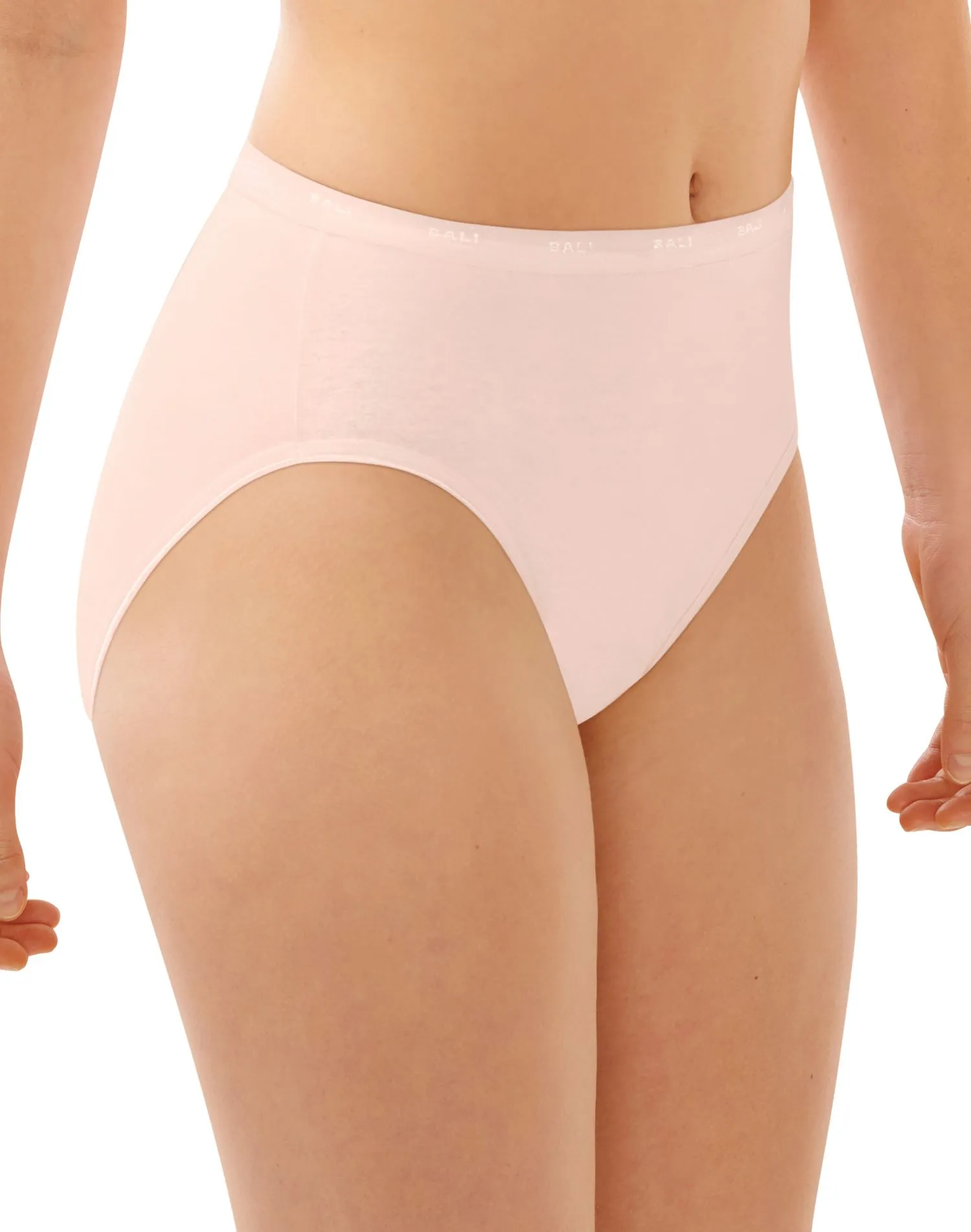 Bali Womens Full-Cut Fit Hi-Cut Panty