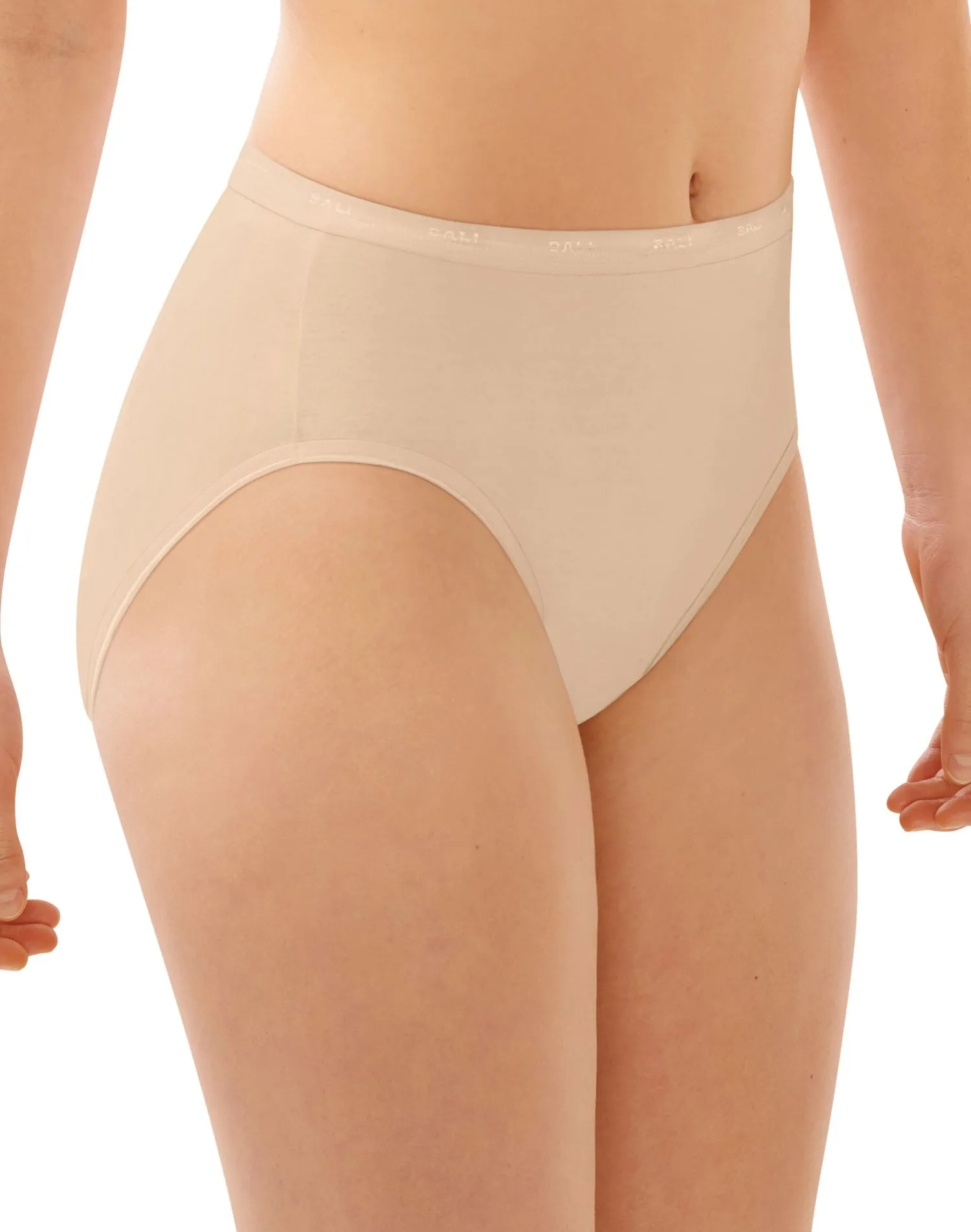 Bali Womens Full-Cut Fit Hi-Cut Panty