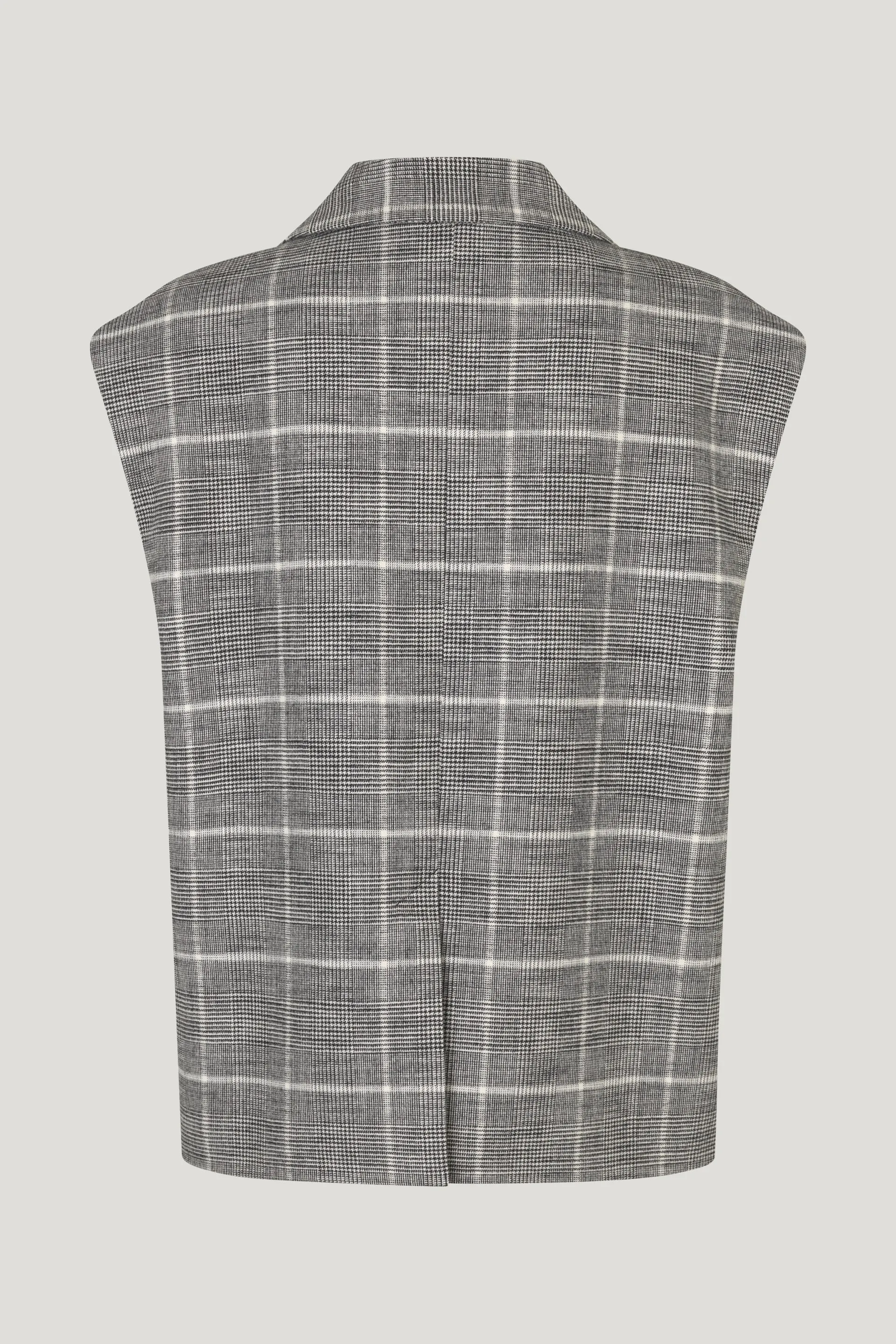 BANNI | Grey Creme Check