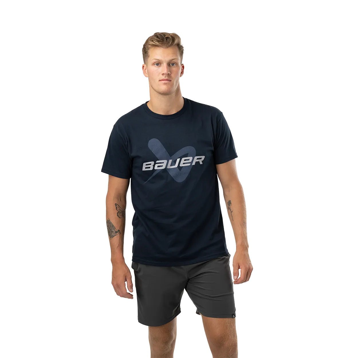 BAUER CORE SHORTSLEEVE LOCKUP TEE SENIOR