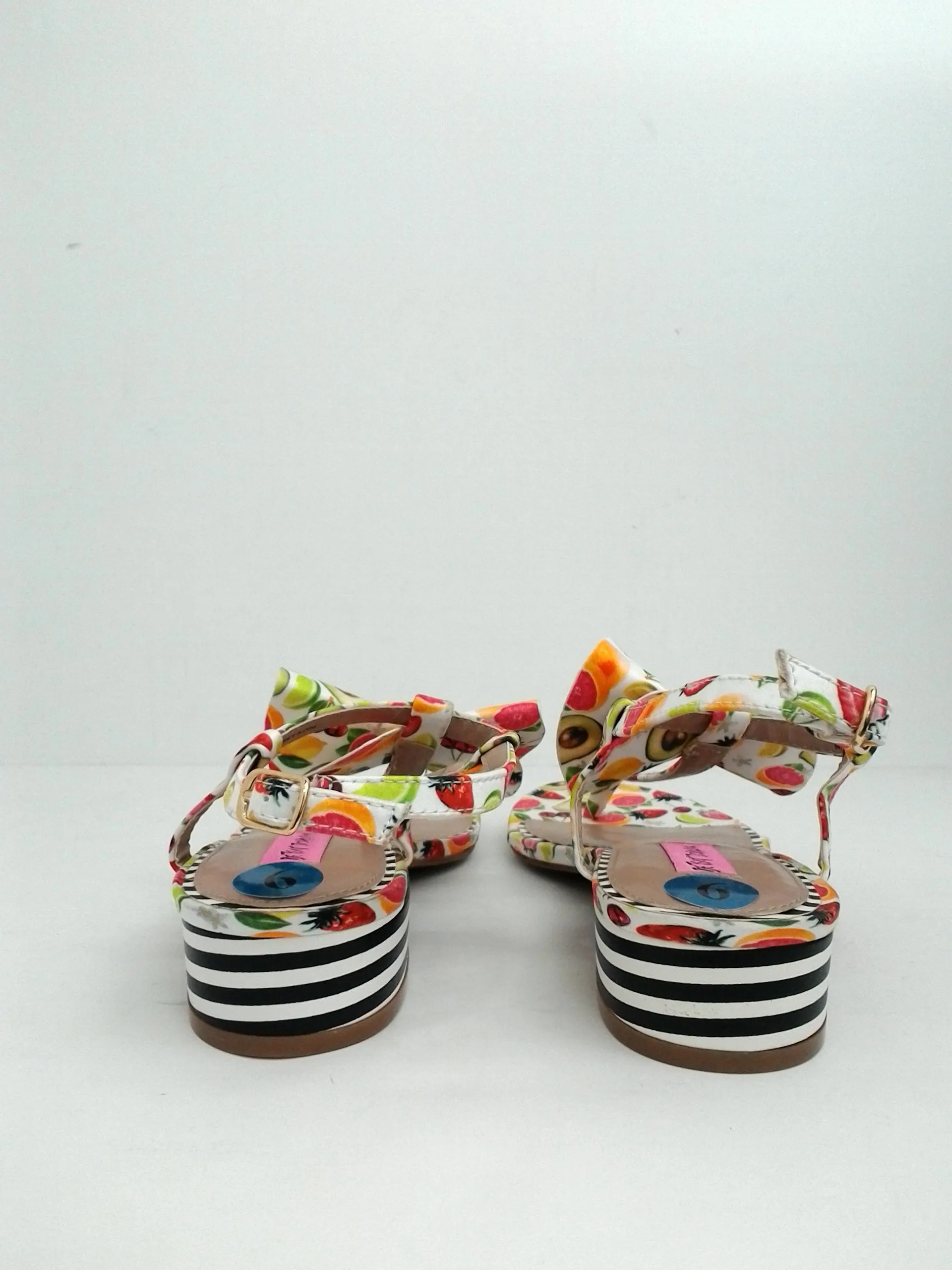 Betsey Johnson Women's Austen Multi Color Sandal Size 9