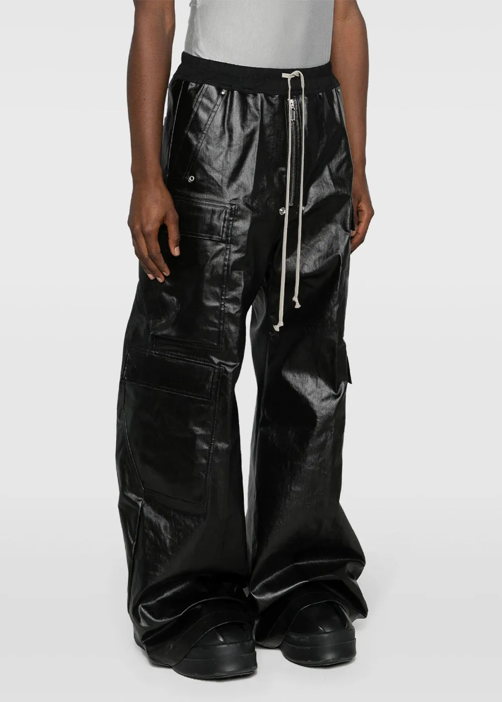 Black Cargo Belas Pants