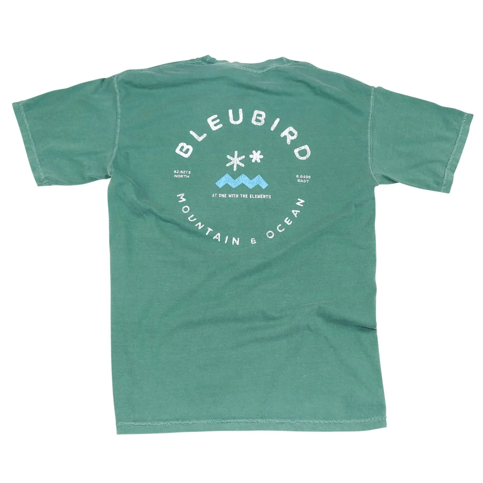 Bleubird Adults Original Crew Short Sleeve T-Shirt