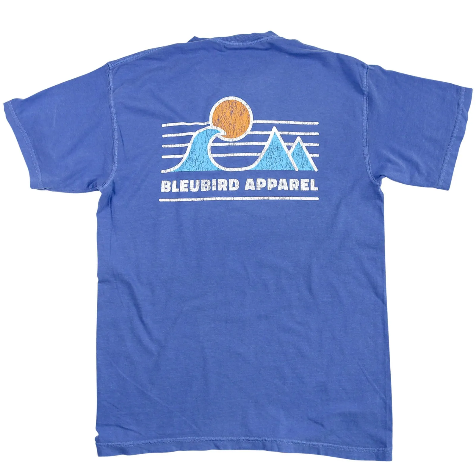 Bleubird Horizon Crew Neck Short Sleeve T-Shirt