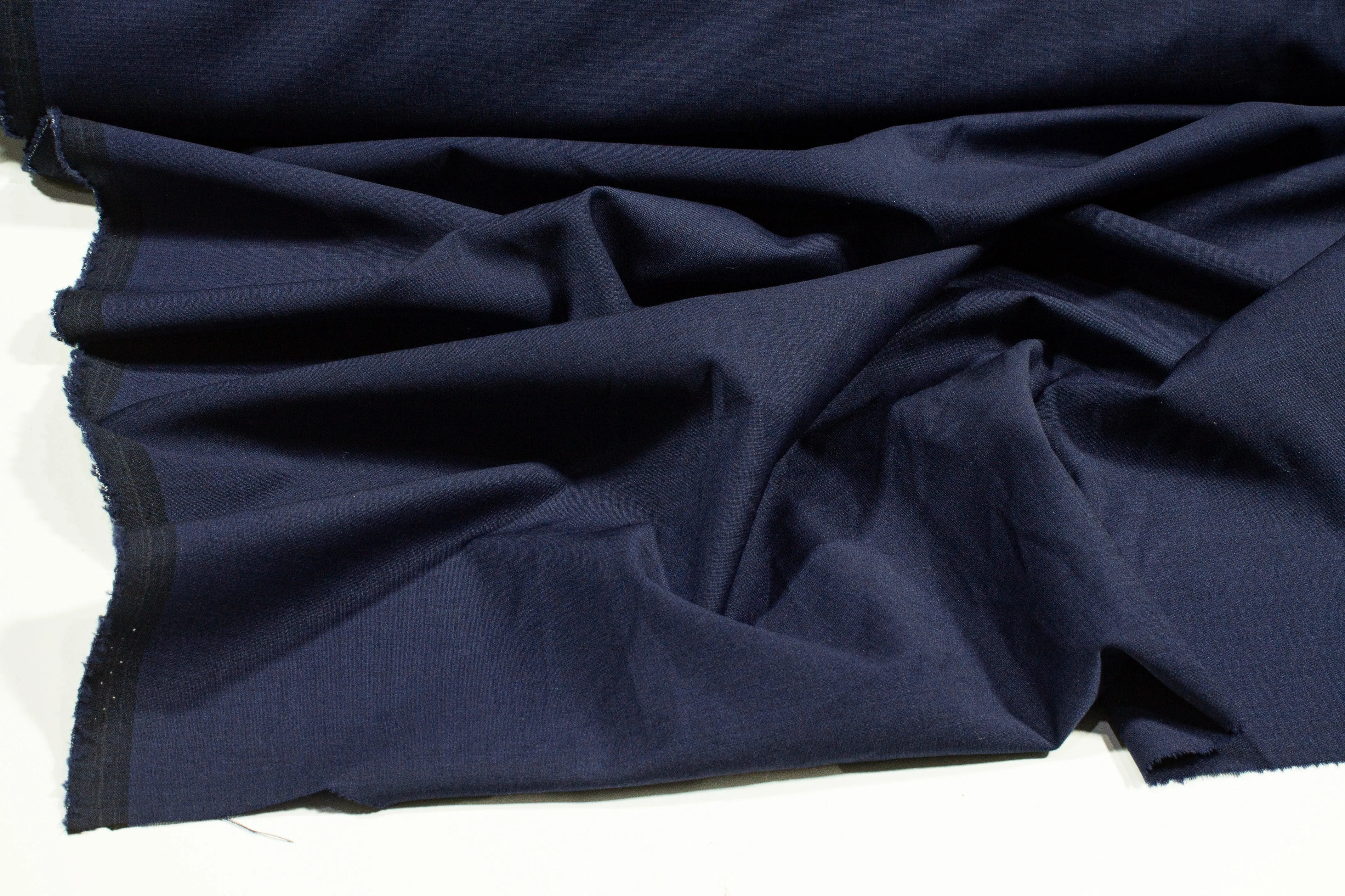 Blue Italian Wool Suiting