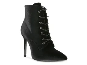 Bornsta Velvet High Heeled Velvet Boots