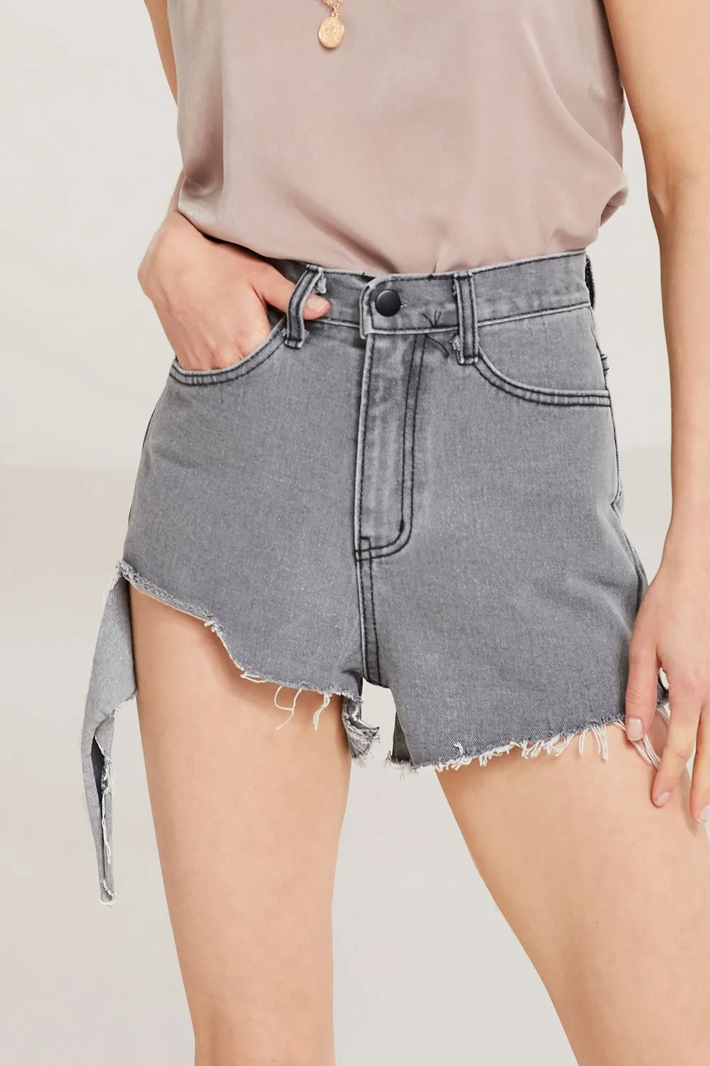 Cara Cut Off Denim Shorts