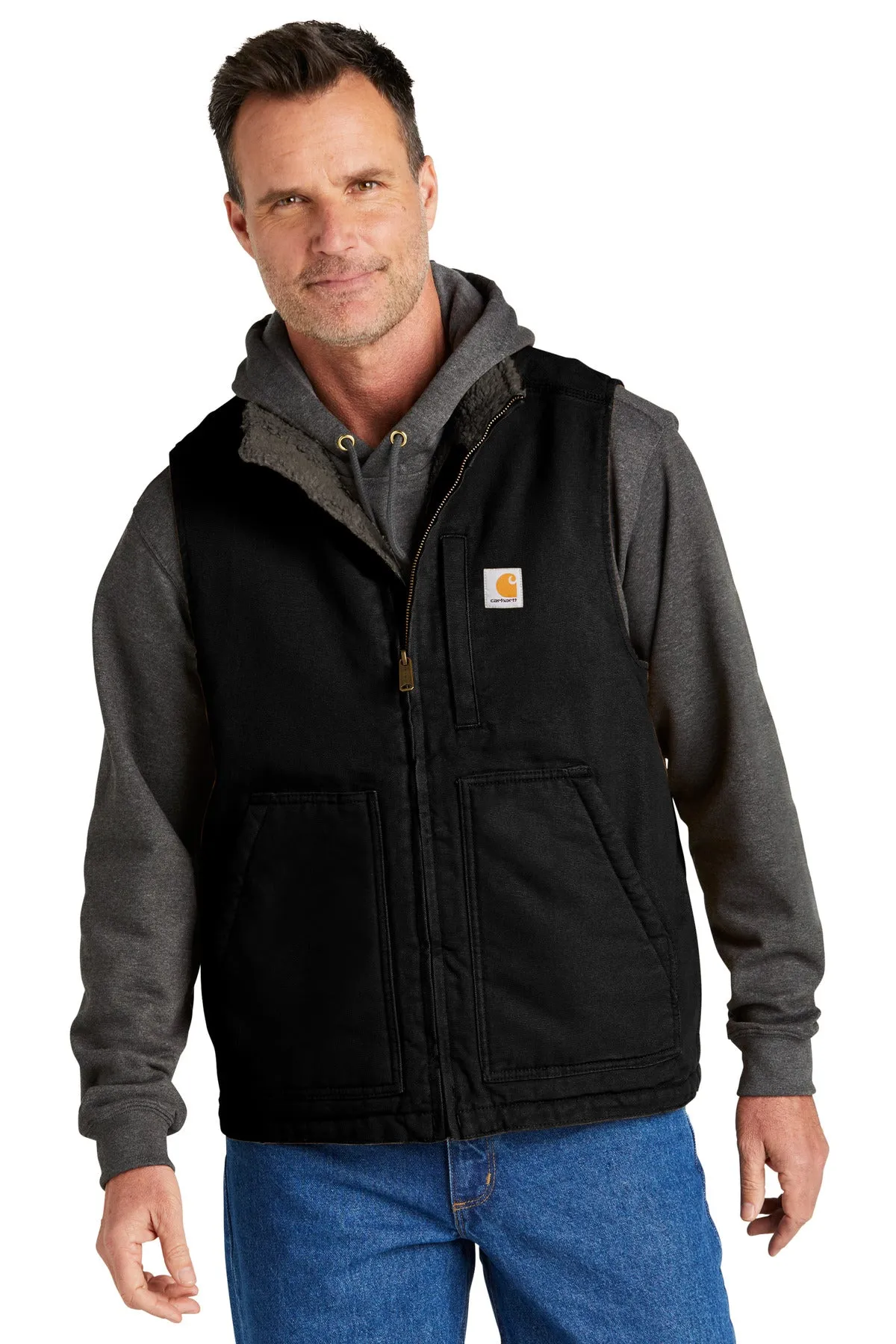 Carhartt Sherpa-Lined Mock Neck Vest