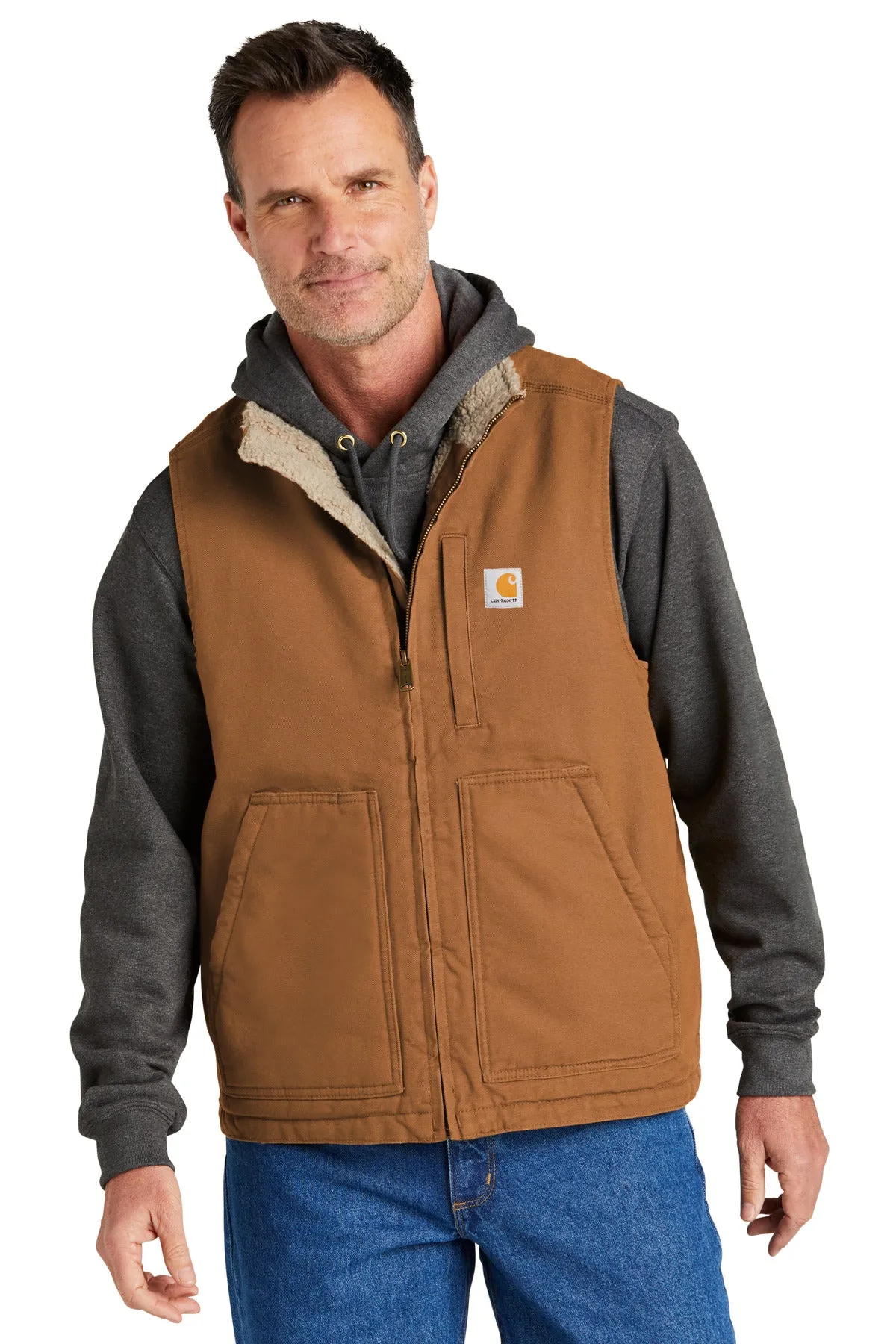 Carhartt Sherpa-Lined Mock Neck Vest