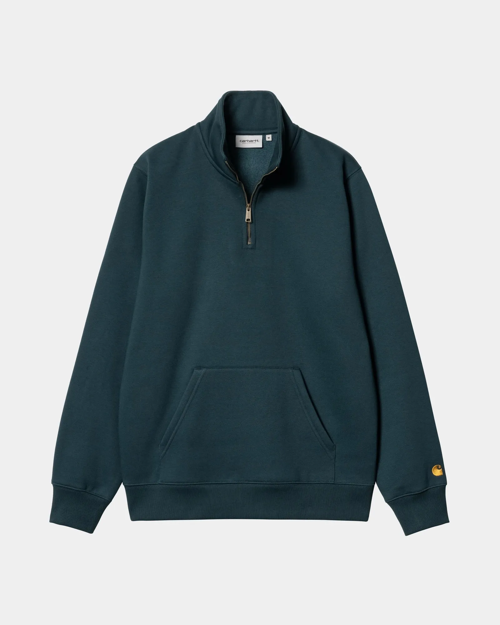 Chase Neck Zip Sweatshirt | Duck Blue