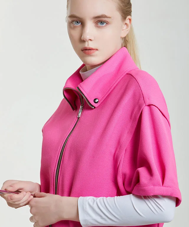 Chemons Rolling Collar Jacket - Pink