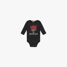 Cincy Bearcats Long Sleeve Baby One Piece