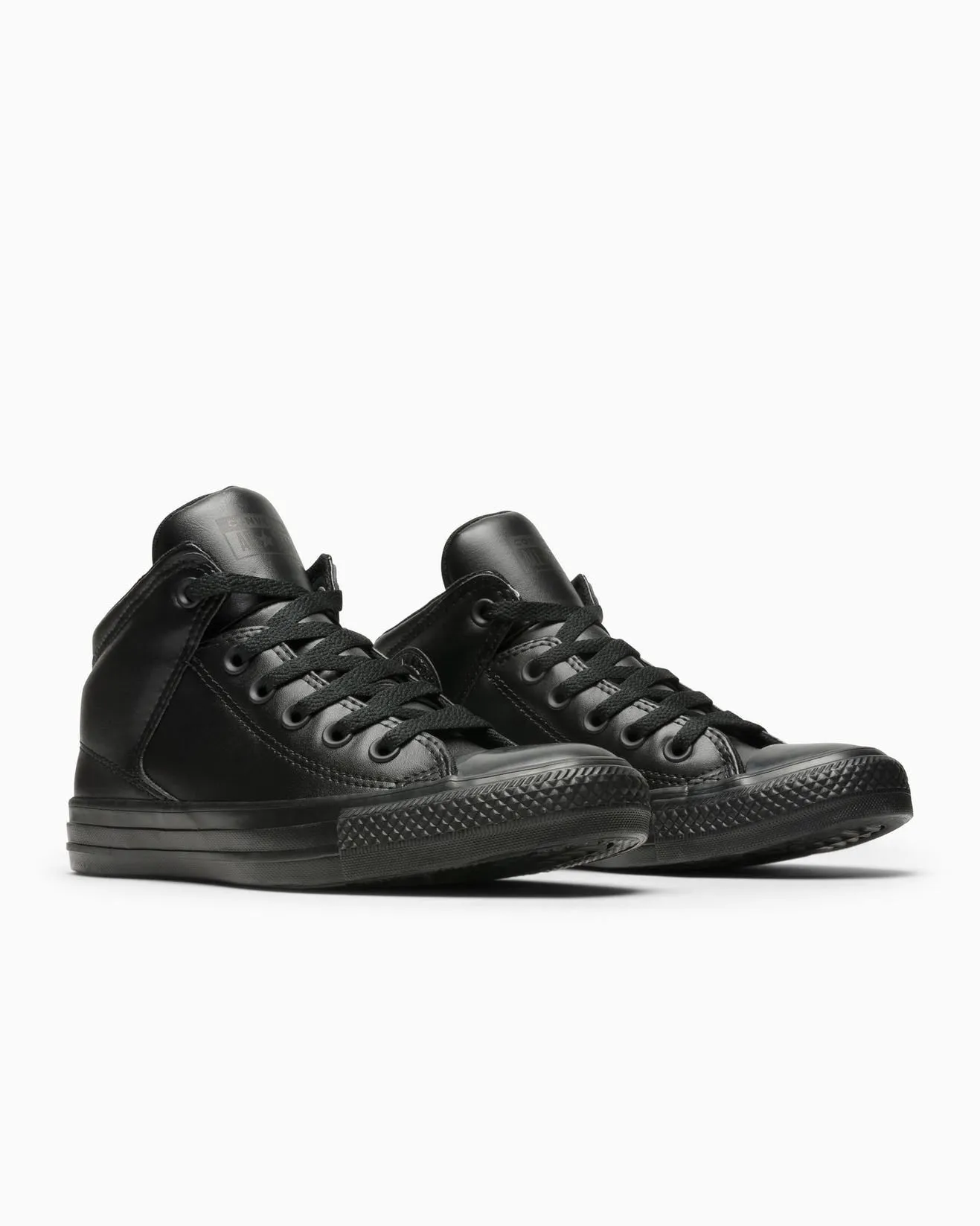 CONVERSE UNISEX CHUCK TAYLOR ALL-STAR HIGH STREET TRIPLE BLACK SHOE