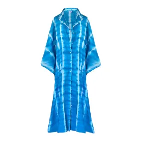 Corsica Shibori Beach Duster