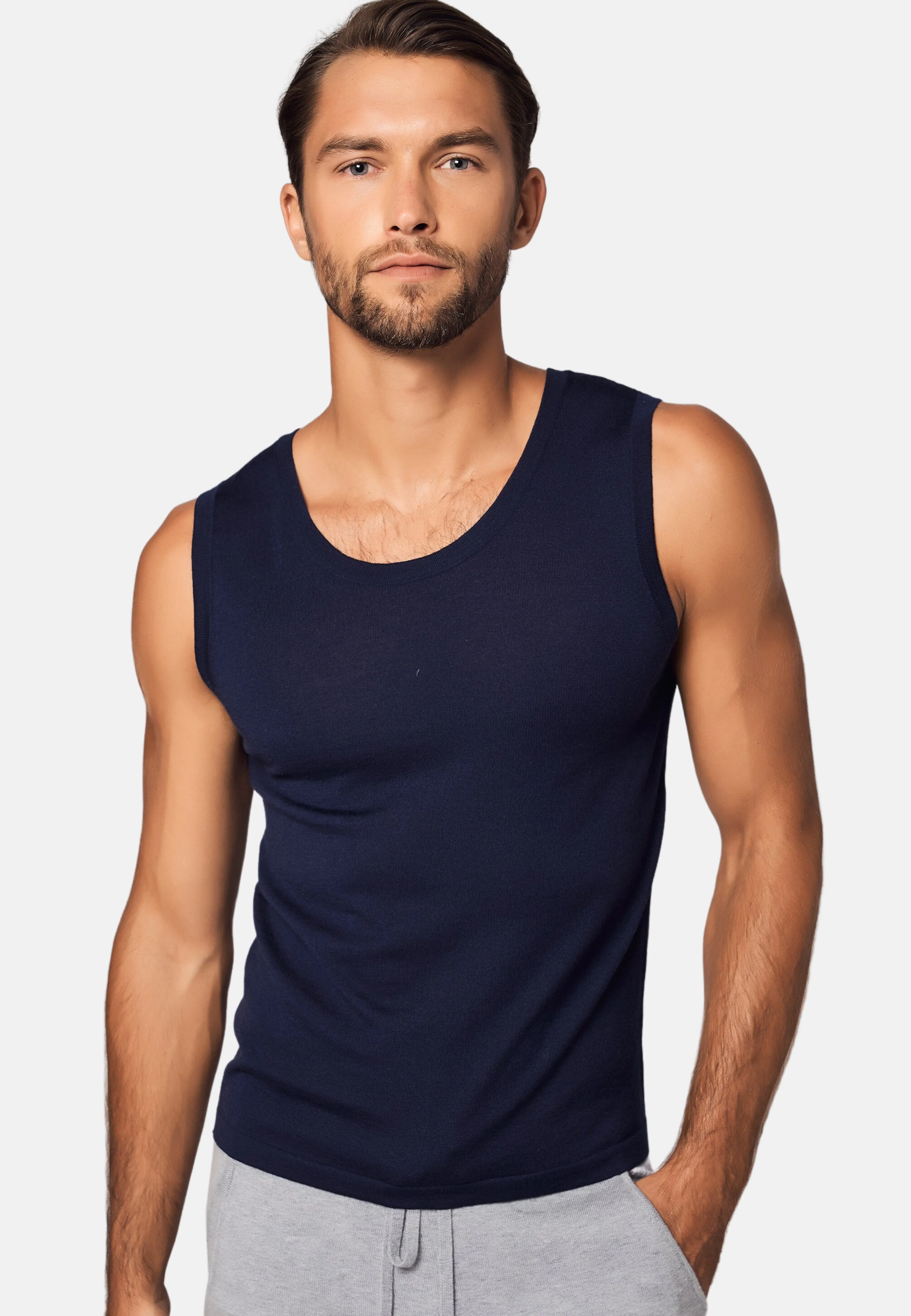 Cotton Cashmere Vest