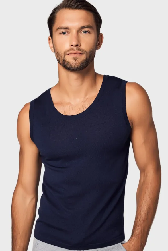 Cotton Cashmere Vest