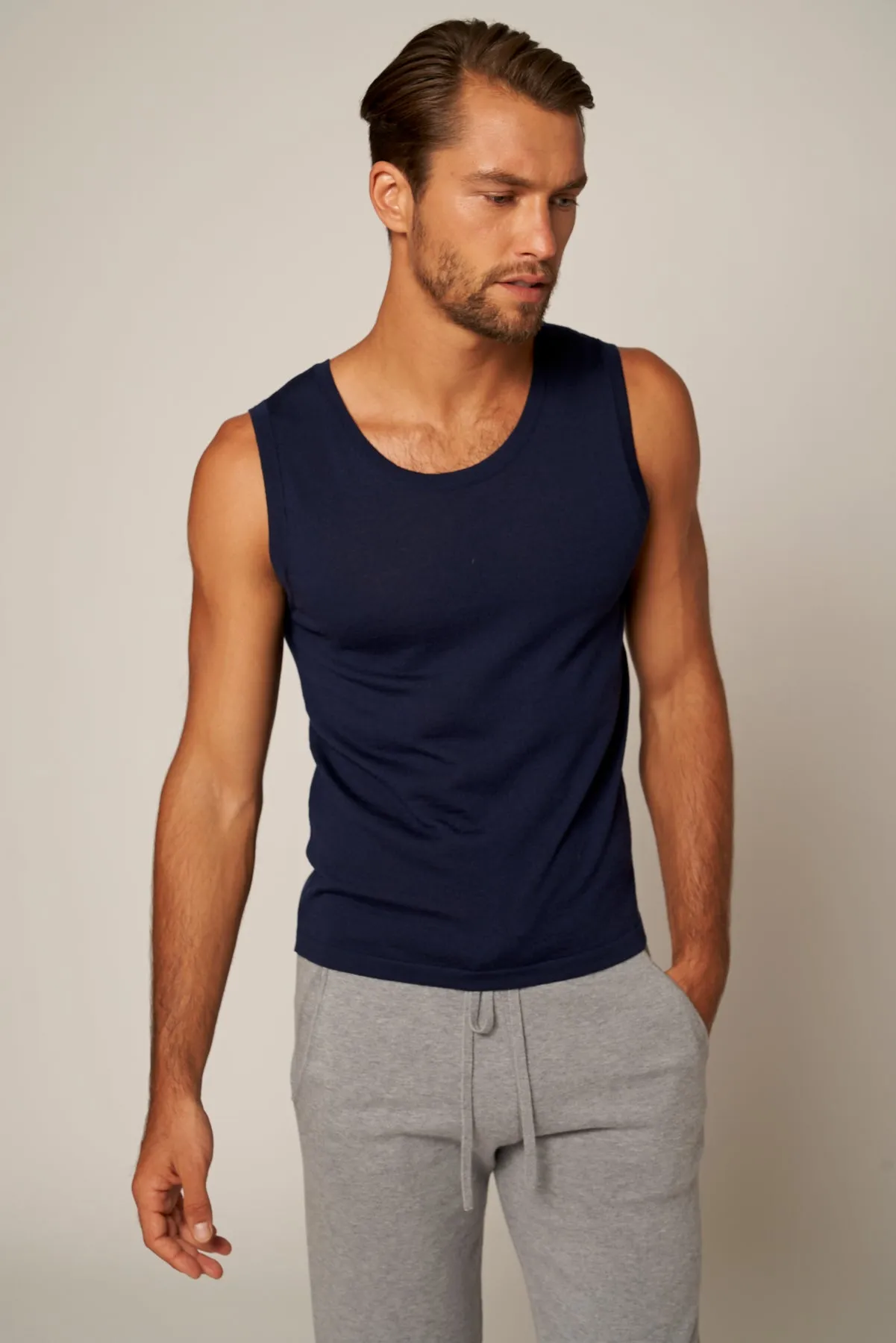 Cotton Cashmere Vest