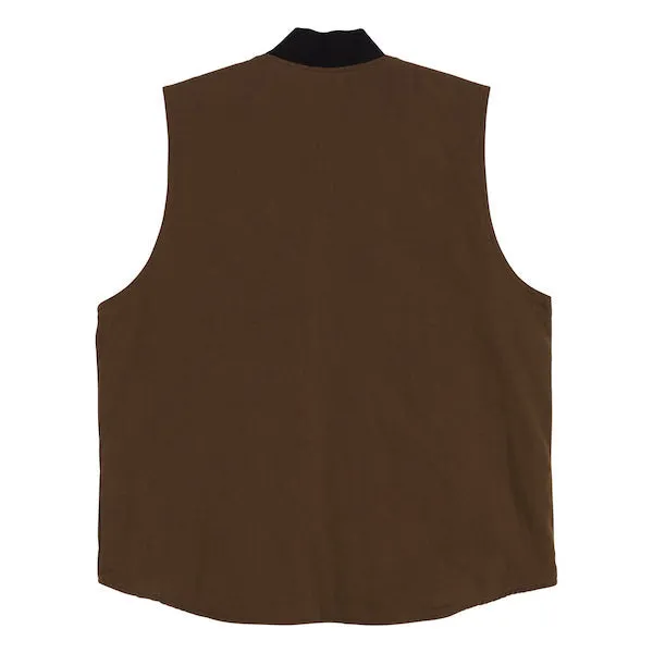 Creature Bonehead Flame Work Vest Brown