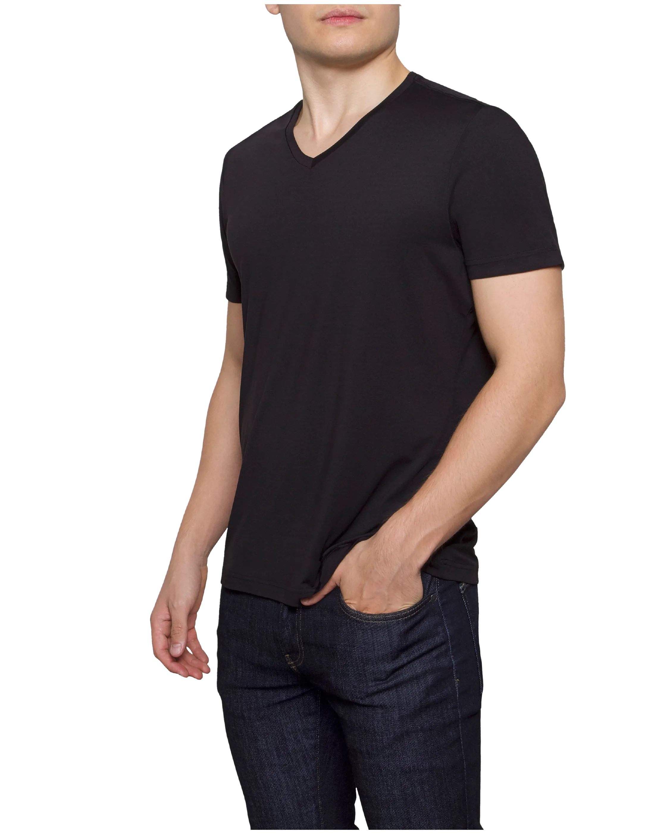 EcoSilver V Neck T Shirt