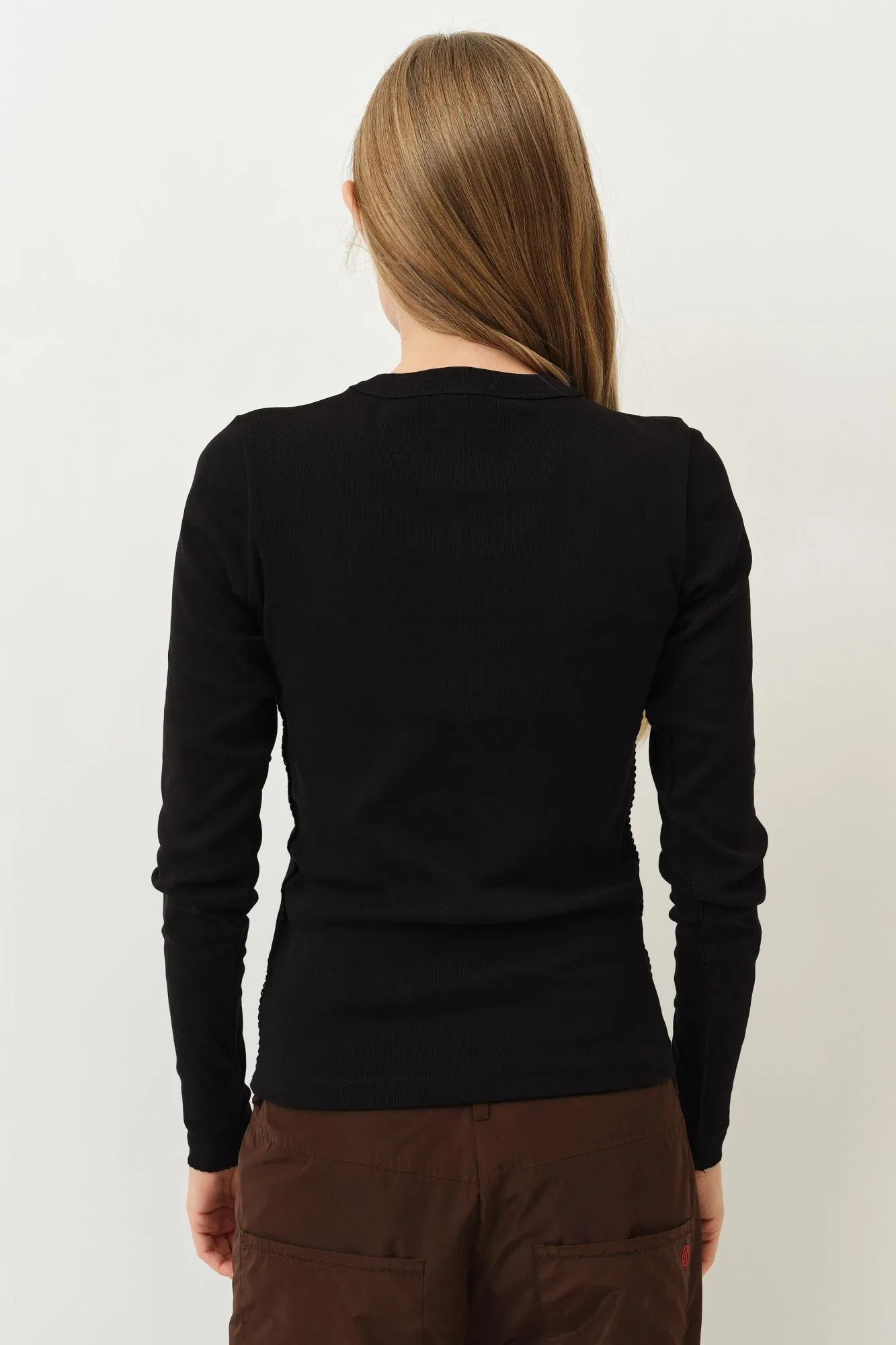 Eloise Longsleeve T-Shirt — Black