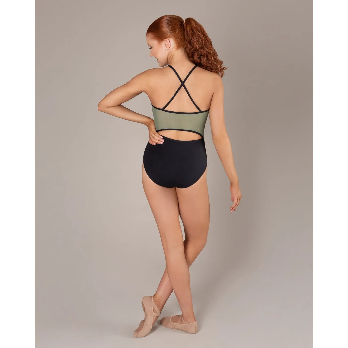 Energetiks Isabelle Zip Leotard | Fern (Adult)