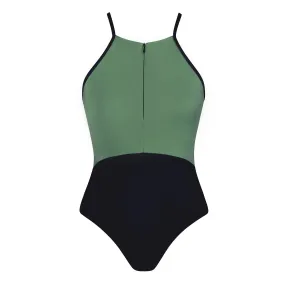 Energetiks Isabelle Zip Leotard | Fern (Adult)