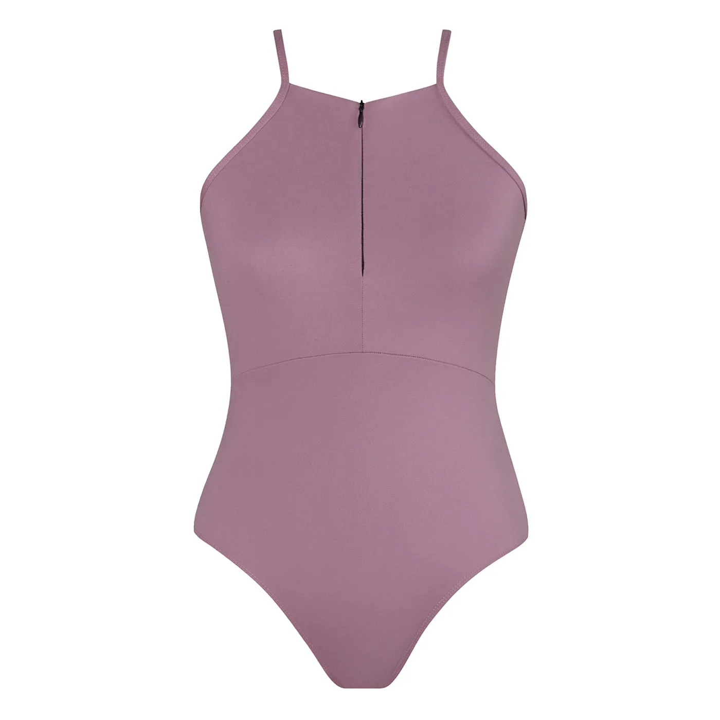 Energetiks Isabelle Zip Leotard | Mauve Haze (Adult)